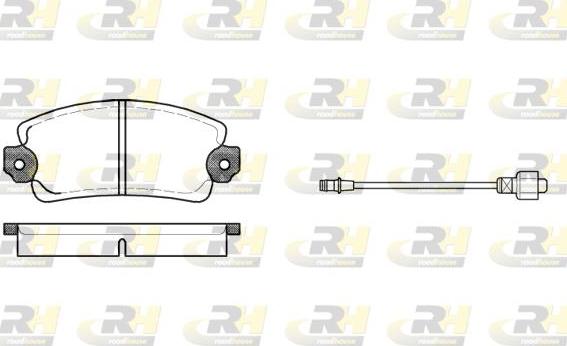 Roadhouse 2025.12 - Kit pastiglie freno, Freno a disco autozon.pro