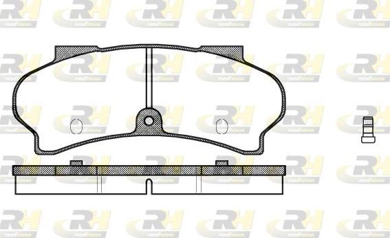 Roadhouse 2026.02 - Kit pastiglie freno, Freno a disco autozon.pro