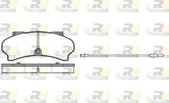 Roadhouse 2026.12 - Kit pastiglie freno, Freno a disco autozon.pro