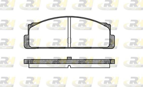 Roadhouse 2022.10 - Kit pastiglie freno, Freno a disco autozon.pro