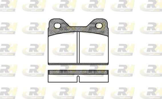 Roadhouse 2073.00 - Kit pastiglie freno, Freno a disco autozon.pro