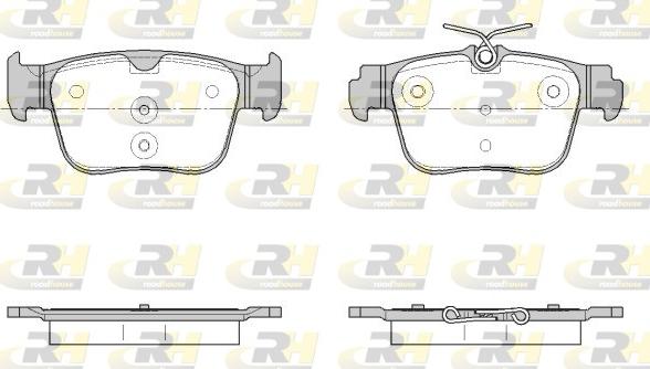 Roadhouse 21945.00 - Kit pastiglie freno, Freno a disco autozon.pro