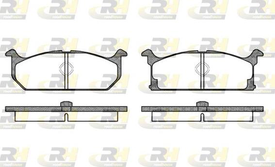 Roadhouse 2194.00 - Kit pastiglie freno, Freno a disco autozon.pro