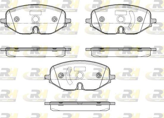 Roadhouse 21906.01 - Kit pastiglie freno, Freno a disco autozon.pro