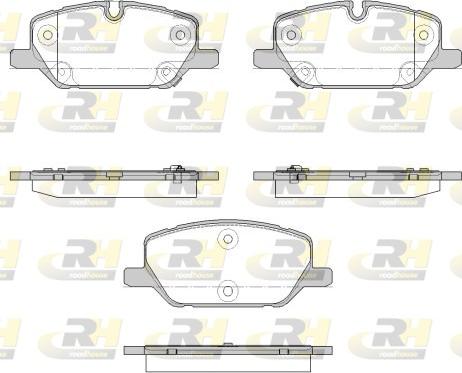 Roadhouse 21926.12 - Kit pastiglie freno, Freno a disco autozon.pro