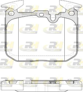 Roadhouse 21491.10 - Kit pastiglie freno, Freno a disco autozon.pro