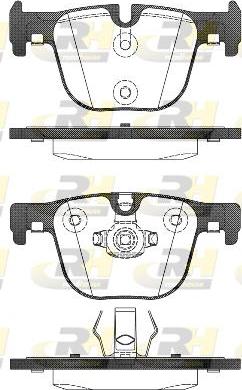 Roadhouse 21493.00 - Kit pastiglie freno, Freno a disco autozon.pro