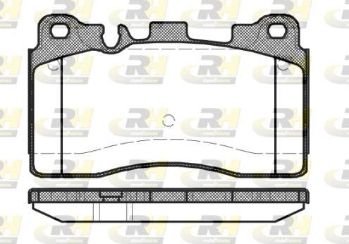 Roadhouse 21454.00 - Kit pastiglie freno, Freno a disco autozon.pro