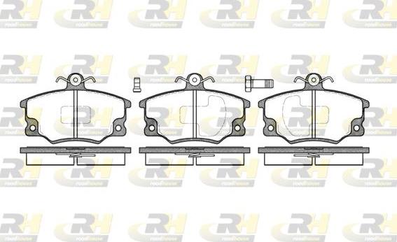 Roadhouse 2146.80 - Kit pastiglie freno, Freno a disco autozon.pro