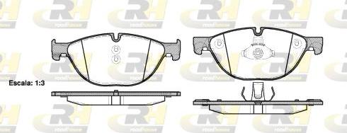 Roadhouse 21414.00 - Kit pastiglie freno, Freno a disco autozon.pro