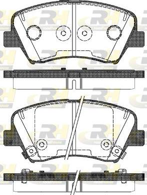 Roadhouse 21412.32 - Kit pastiglie freno, Freno a disco autozon.pro