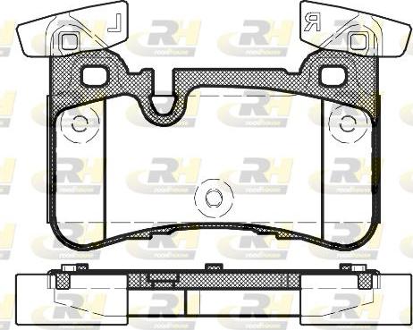 Roadhouse 21429.00 - Kit pastiglie freno, Freno a disco autozon.pro