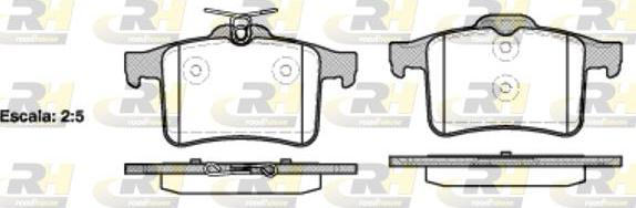 Roadhouse 21428.00 - Kit pastiglie freno, Freno a disco autozon.pro