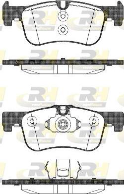 Roadhouse 21478.10 - Kit pastiglie freno, Freno a disco autozon.pro