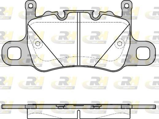 Roadhouse 21598.00 - Kit pastiglie freno, Freno a disco autozon.pro