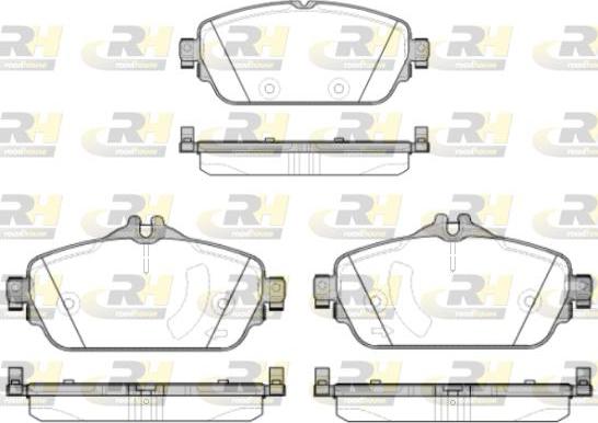 Roadhouse 21592.08 - Kit pastiglie freno, Freno a disco autozon.pro