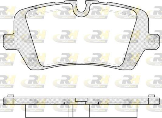 Roadhouse 21541.00 - Kit pastiglie freno, Freno a disco autozon.pro