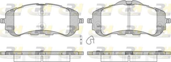 Roadhouse 21559.00 - Kit pastiglie freno, Freno a disco autozon.pro