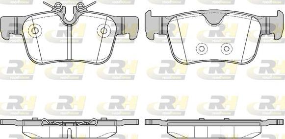 Roadhouse 21551.10 - Kit pastiglie freno, Freno a disco autozon.pro