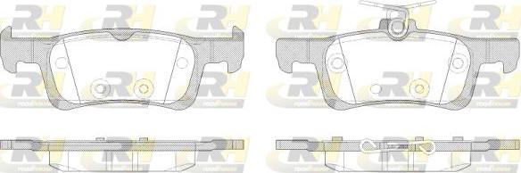 Roadhouse 21563.00 - Kit pastiglie freno, Freno a disco autozon.pro