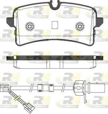 Roadhouse 21505.02 - Kit pastiglie freno, Freno a disco autozon.pro