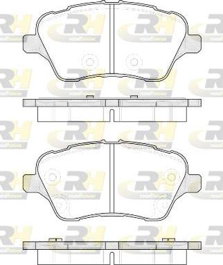 Roadhouse 21514.00 - Kit pastiglie freno, Freno a disco autozon.pro