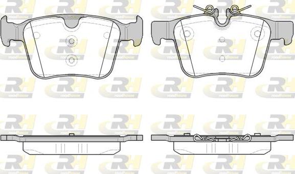 Roadhouse 21516.40 - Kit pastiglie freno, Freno a disco autozon.pro