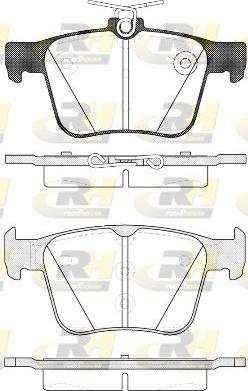 Roadhouse 21516.10 - Kit pastiglie freno, Freno a disco autozon.pro