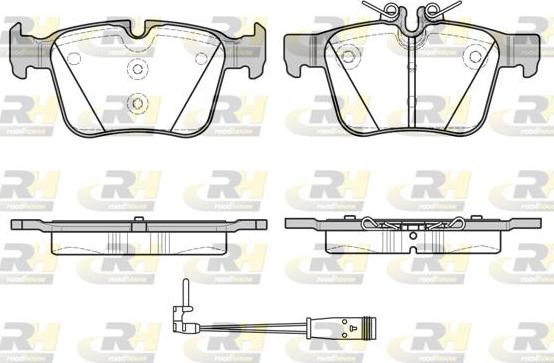 Roadhouse 21516.21 - Kit pastiglie freno, Freno a disco autozon.pro