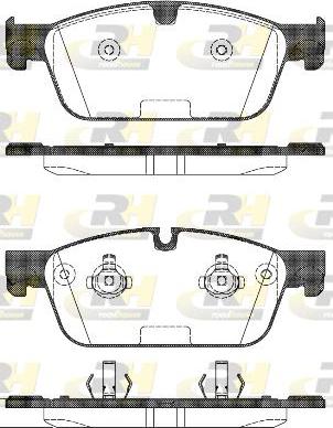 Roadhouse 21511.00 - Kit pastiglie freno, Freno a disco autozon.pro