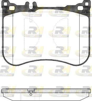 Roadhouse 21534.00 - Kit pastiglie freno, Freno a disco autozon.pro