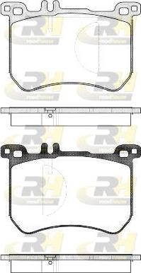 Roadhouse 21533.00 - Kit pastiglie freno, Freno a disco autozon.pro