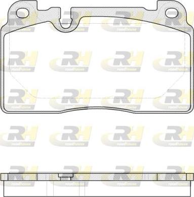 Roadhouse 21527.00 - Kit pastiglie freno, Freno a disco autozon.pro