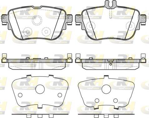 Roadhouse 21699.00 - Kit pastiglie freno, Freno a disco autozon.pro