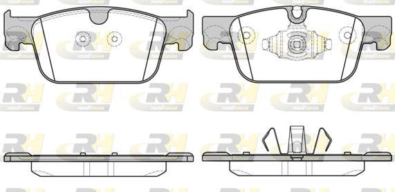 Roadhouse 21692.10 - Kit pastiglie freno, Freno a disco autozon.pro