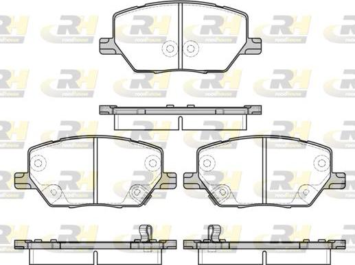 Roadhouse 21640.02 - Kit pastiglie freno, Freno a disco autozon.pro