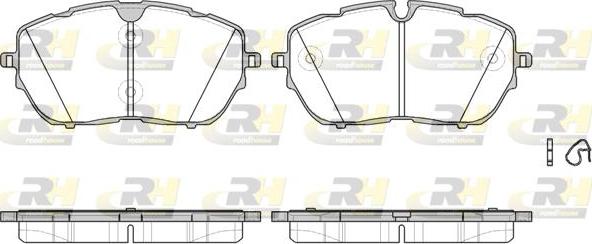 Roadhouse 21654.00 - Kit pastiglie freno, Freno a disco autozon.pro