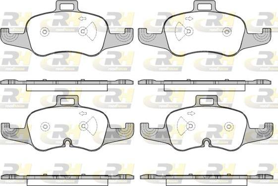 Roadhouse 21653.00 - Kit pastiglie freno, Freno a disco autozon.pro