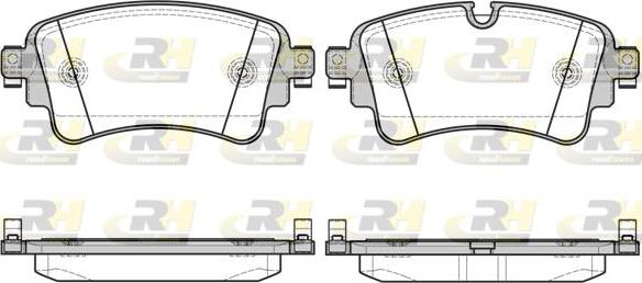 Roadhouse 21669.08 - Kit pastiglie freno, Freno a disco autozon.pro