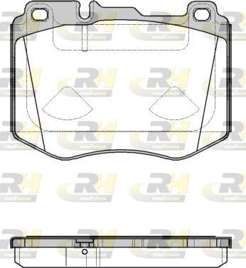 Roadhouse 21604.10 - Kit pastiglie freno, Freno a disco autozon.pro