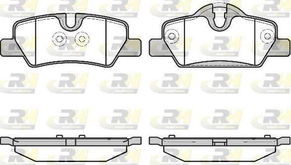 Roadhouse 21600.00 - Kit pastiglie freno, Freno a disco autozon.pro