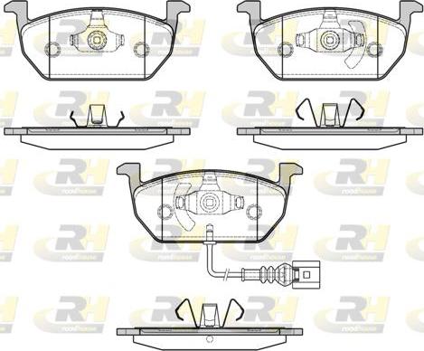 Roadhouse 21601.01 - Kit pastiglie freno, Freno a disco autozon.pro