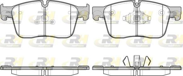 Roadhouse 21683.00 - Kit pastiglie freno, Freno a disco autozon.pro