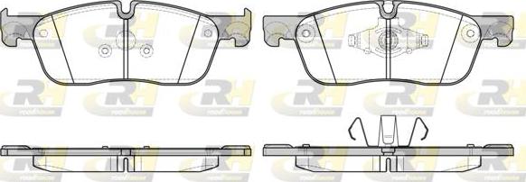 Roadhouse 21633.00 - Kit pastiglie freno, Freno a disco autozon.pro