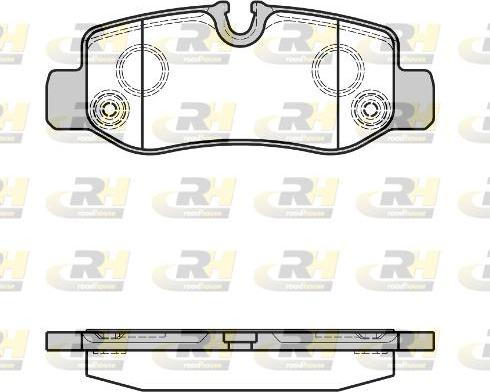 Roadhouse 21624.00 - Kit pastiglie freno, Freno a disco autozon.pro