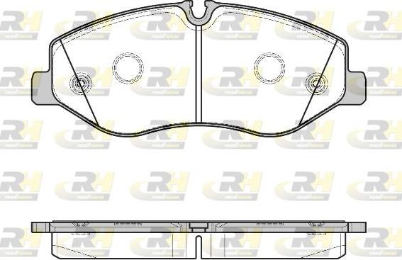 Roadhouse 21623.00 - Kit pastiglie freno, Freno a disco autozon.pro