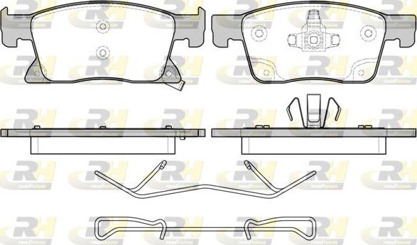 Roadhouse 21679.02 - Kit pastiglie freno, Freno a disco autozon.pro