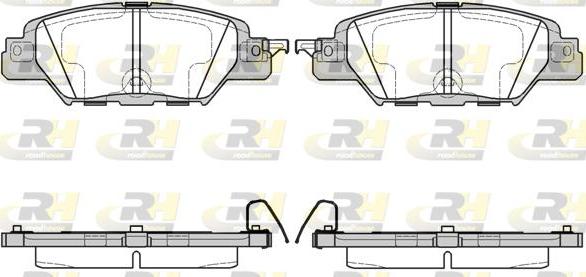 Roadhouse 21677.00 - Kit pastiglie freno, Freno a disco autozon.pro