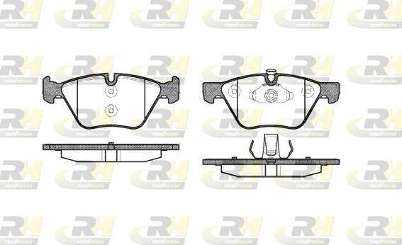 Roadhouse 21052.00 - Kit pastiglie freno, Freno a disco autozon.pro