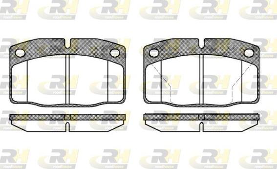 Roadhouse 2101.40 - Kit pastiglie freno, Freno a disco autozon.pro